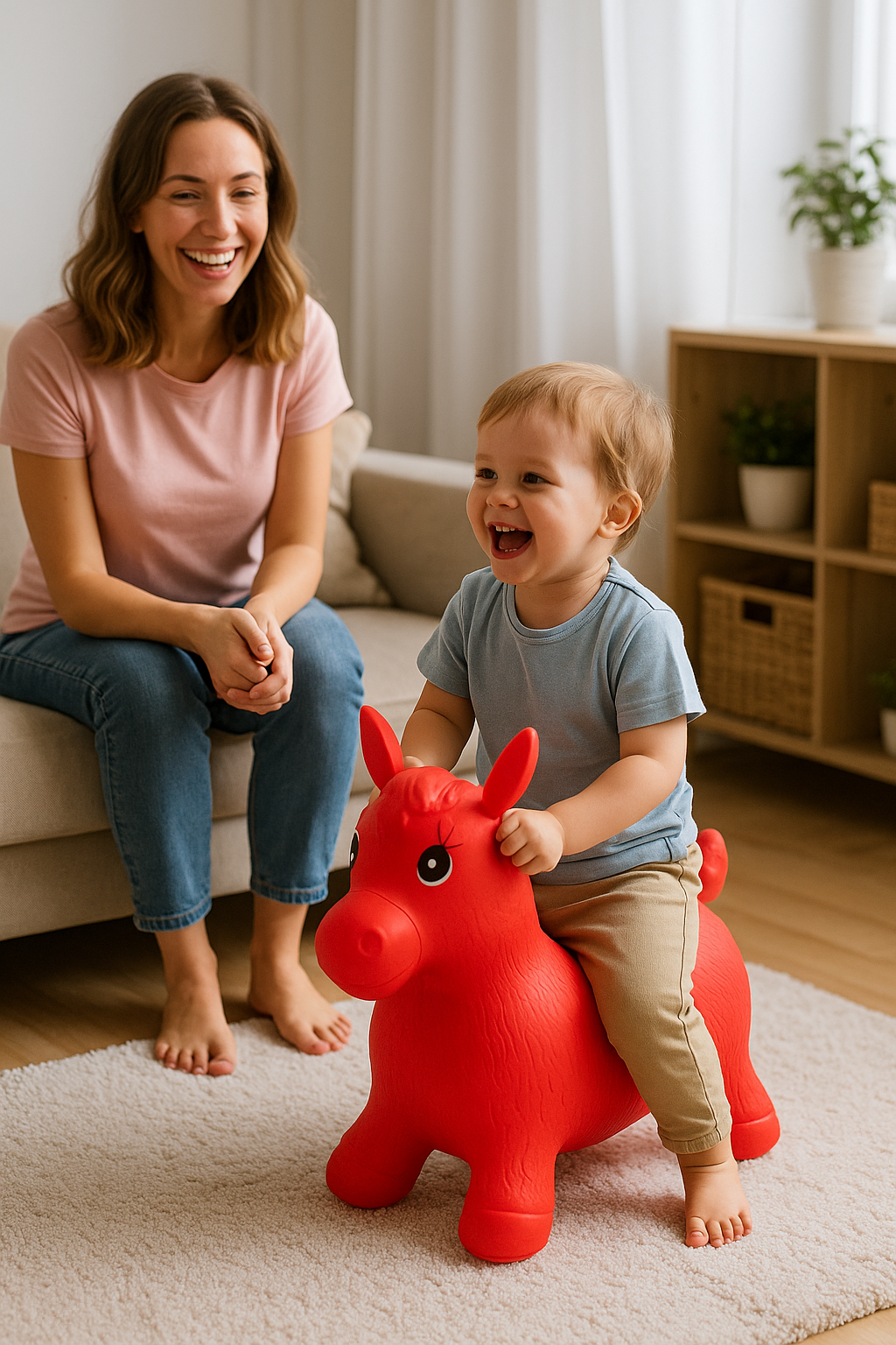 Cavalinho Upa Upa: Diversão e Desenvolvimento para seu Bebê