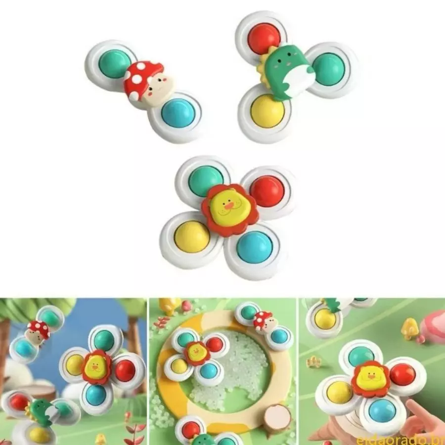 Kit Brinquedos Giratórios Infantis