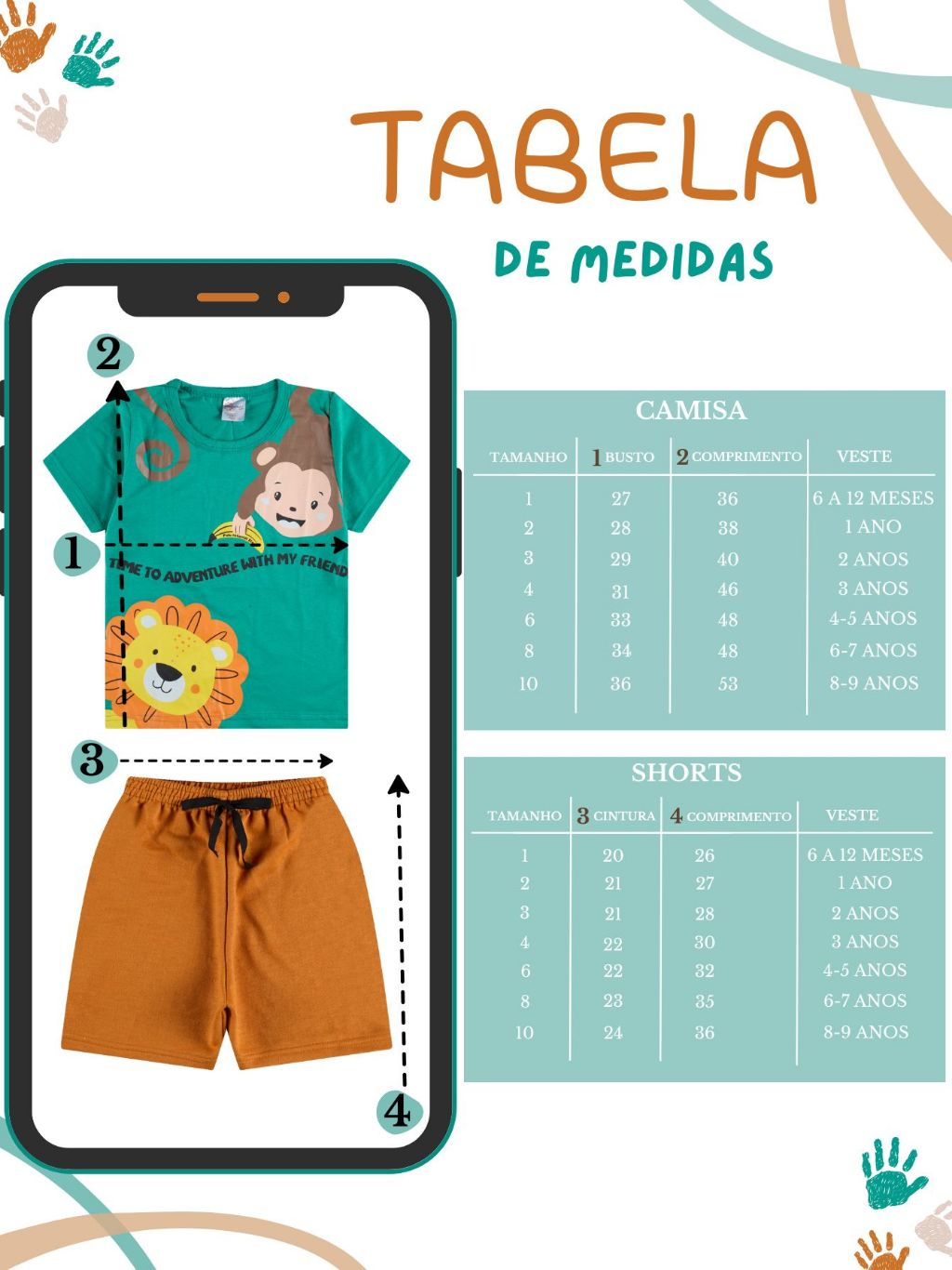 Kit Sortido 10 Peças de Roupas Bebê Menino Infantil (5 conjuntos) Ou 6 Peças de Roupas Bebê Menino Infantil(3 conjuntos)