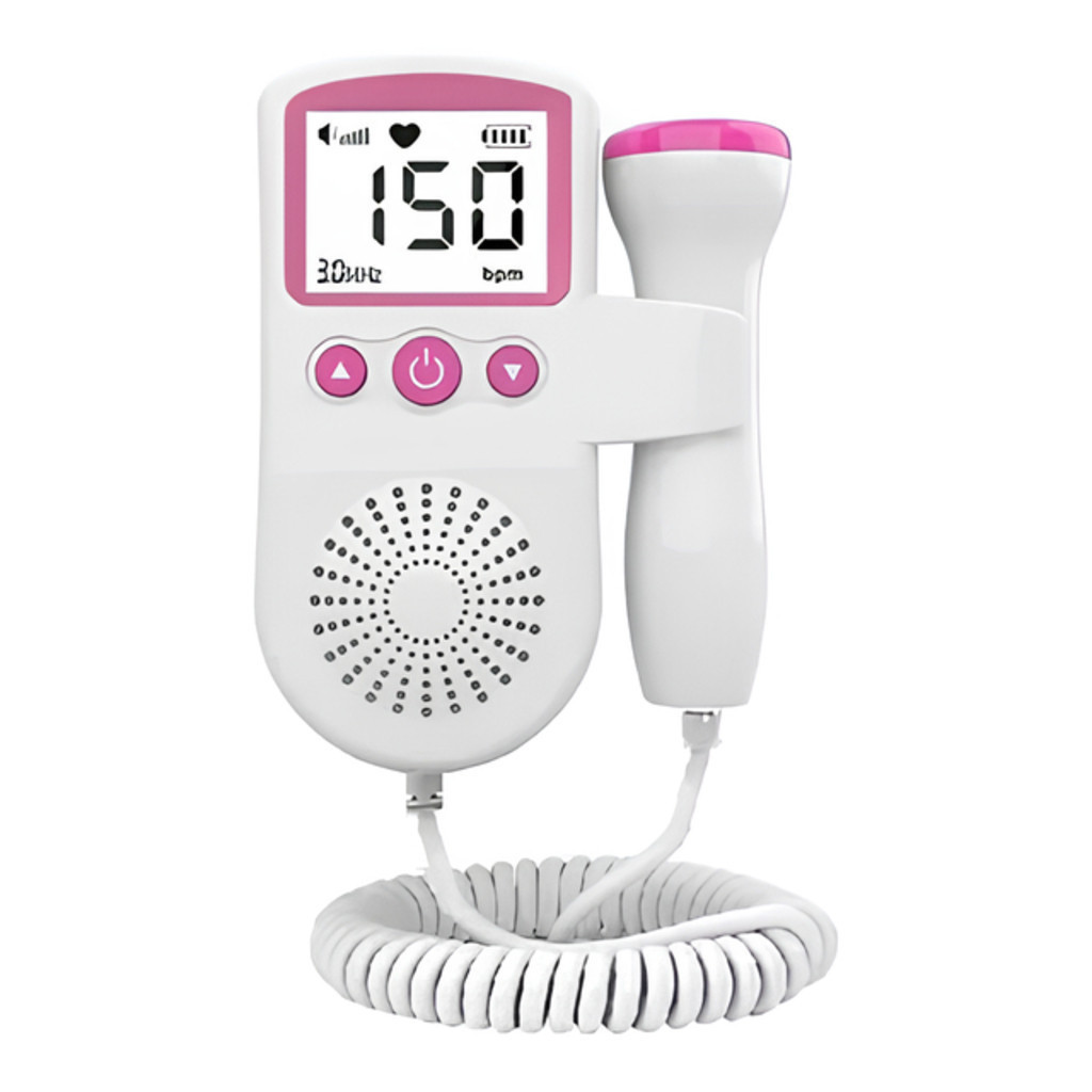 Monitor de Batimentos Cardíacos para Bebê- Doppler Fetal