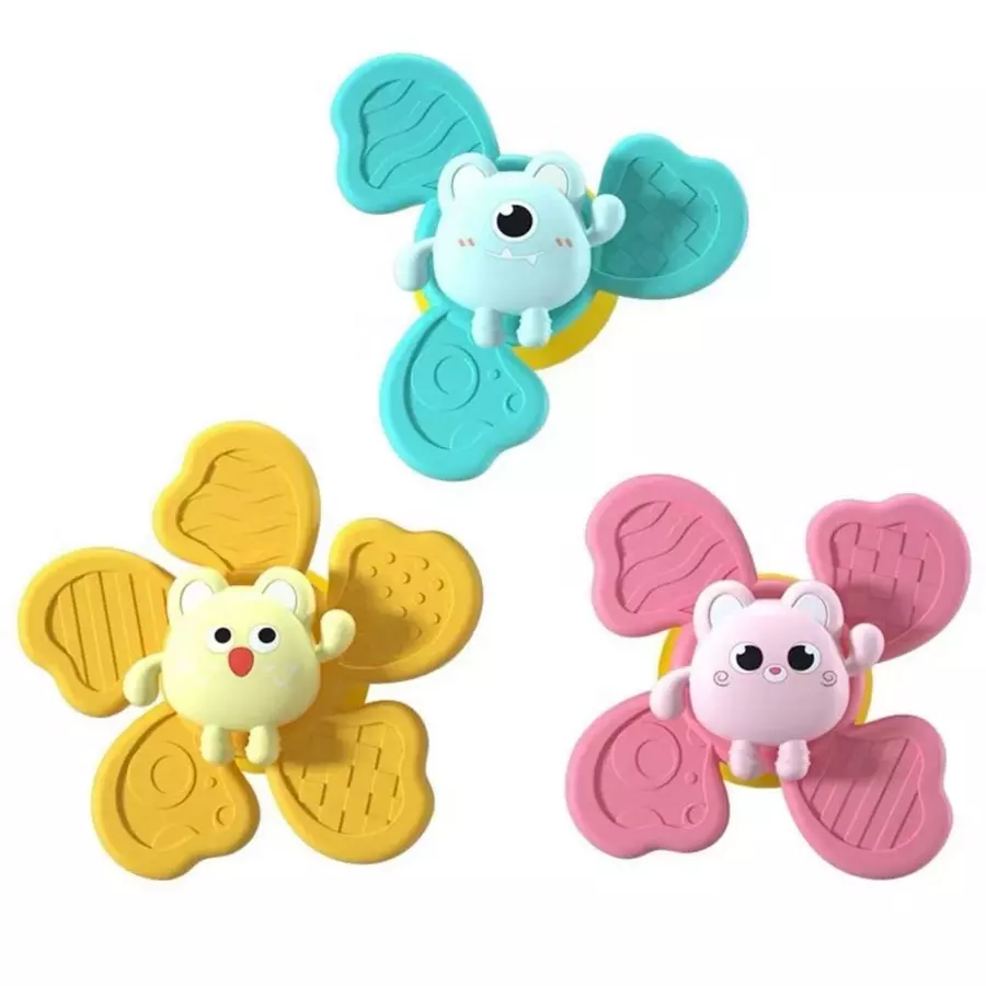 Kit Brinquedos Giratórios Infantis ( 3 Unidades)