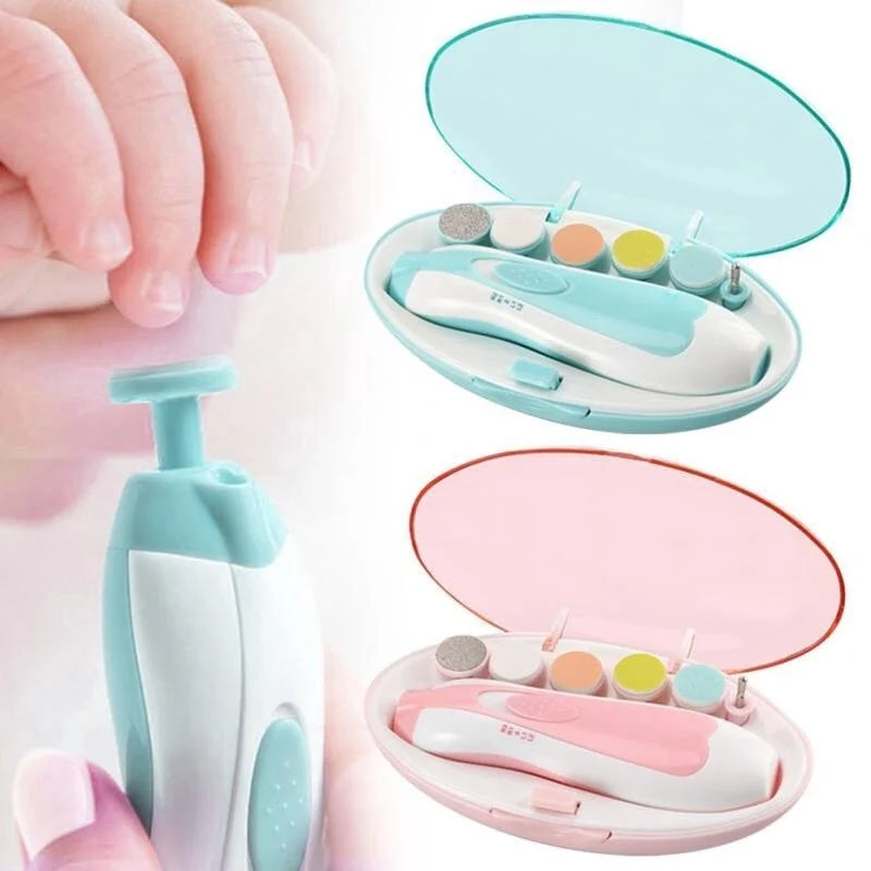 Aparador Elétrico de Unhas para Bebês – Sem Risco e Prático