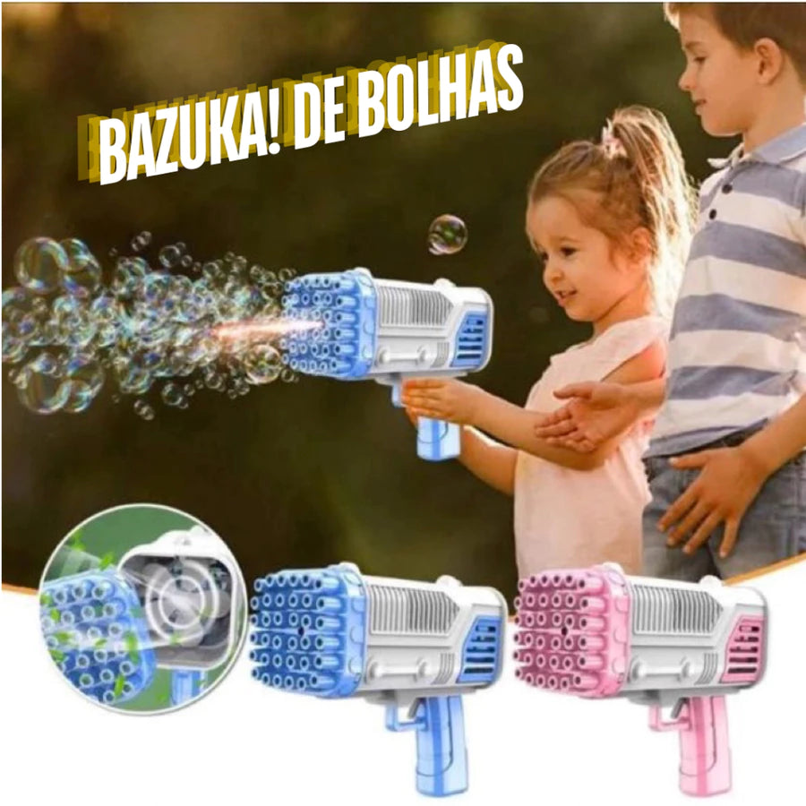 Máquina de Bolhas de Sabão Automática – Prática e Divertida