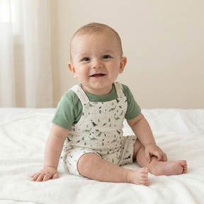 Conjunto Jardineira Dino Miguel Baby