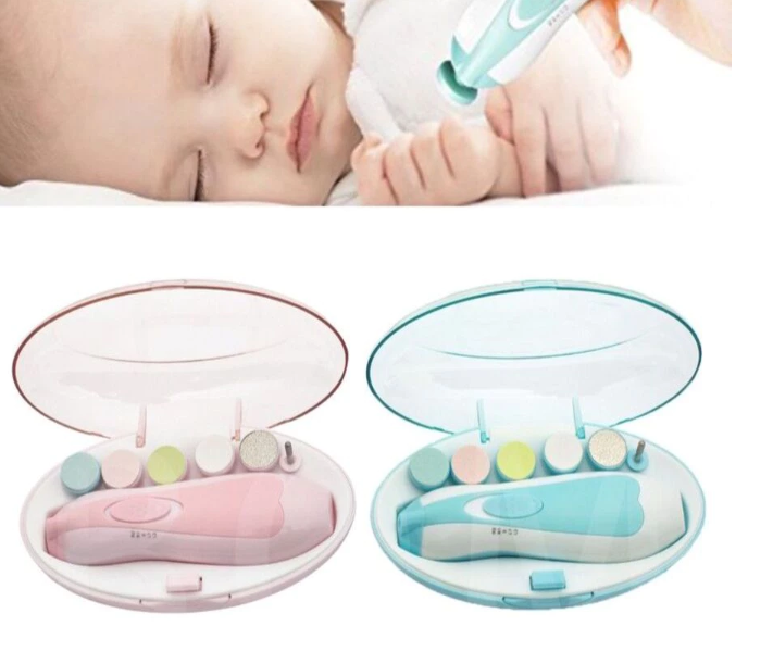 Aparador Elétrico de Unhas para Bebês – Sem Risco e Prático