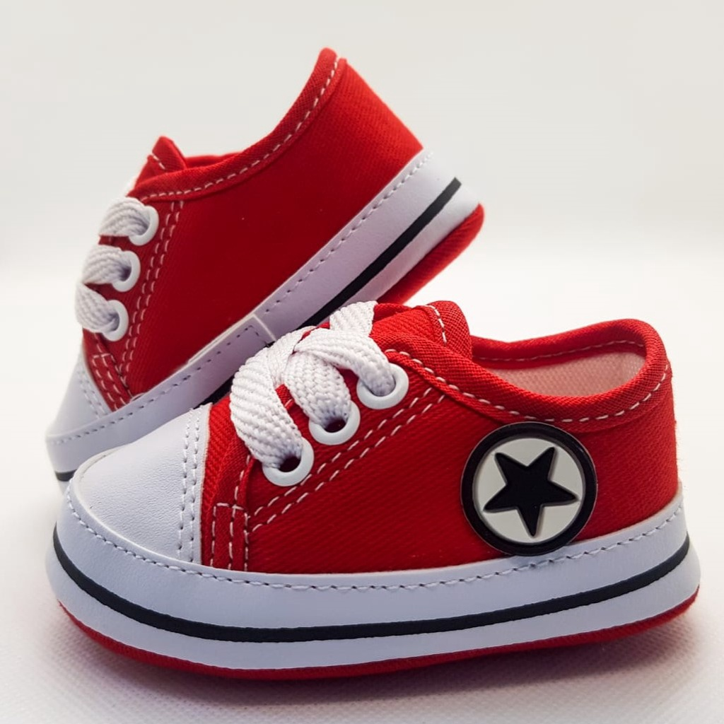 Sapatinho All Star Baby – Conforto e Estilo para o Primeiro Passinho sapatinho de bebe tenis infantil starzinho