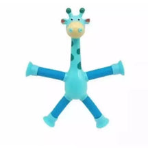 kit 4 girafas estica e gruda com led