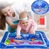 Tapete de água interativo para bebê