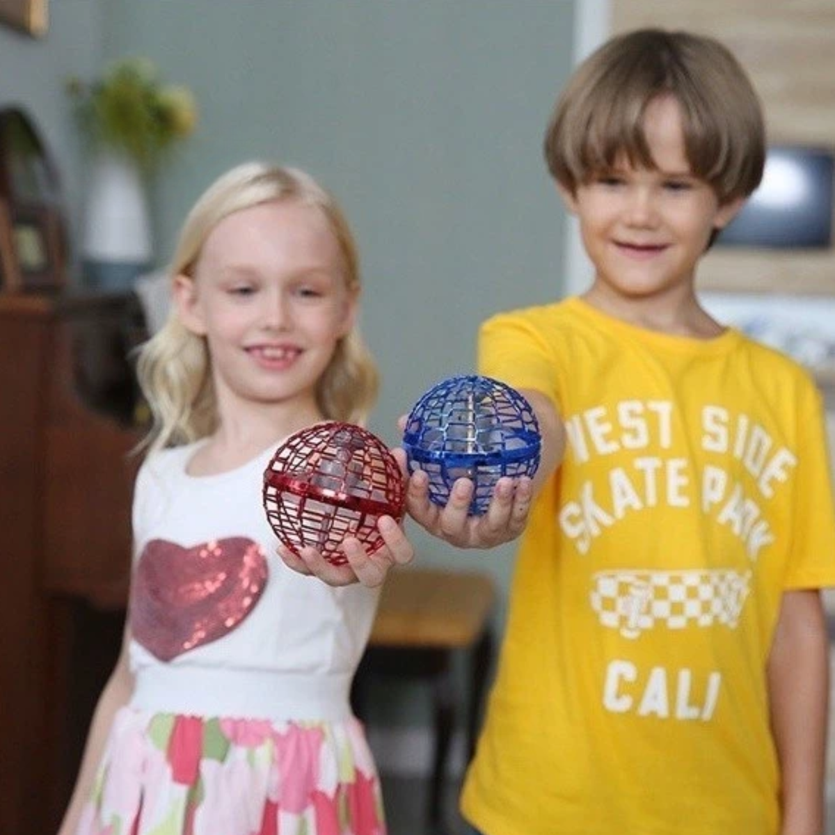 bola magica voadora com led