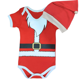 Body bebê mêsversário - Fantasia Infantil - Body com touca