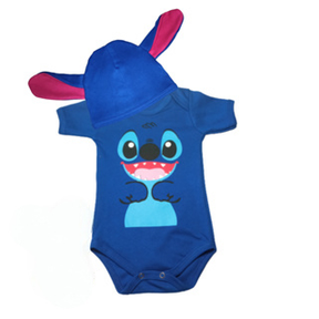Body bebê mêsversário - Fantasia Infantil - Body com touca