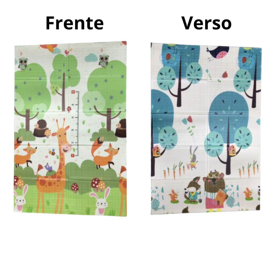 Tapete Infantil Dupla Face para Bebê: Atividades, Conforto e Diversão