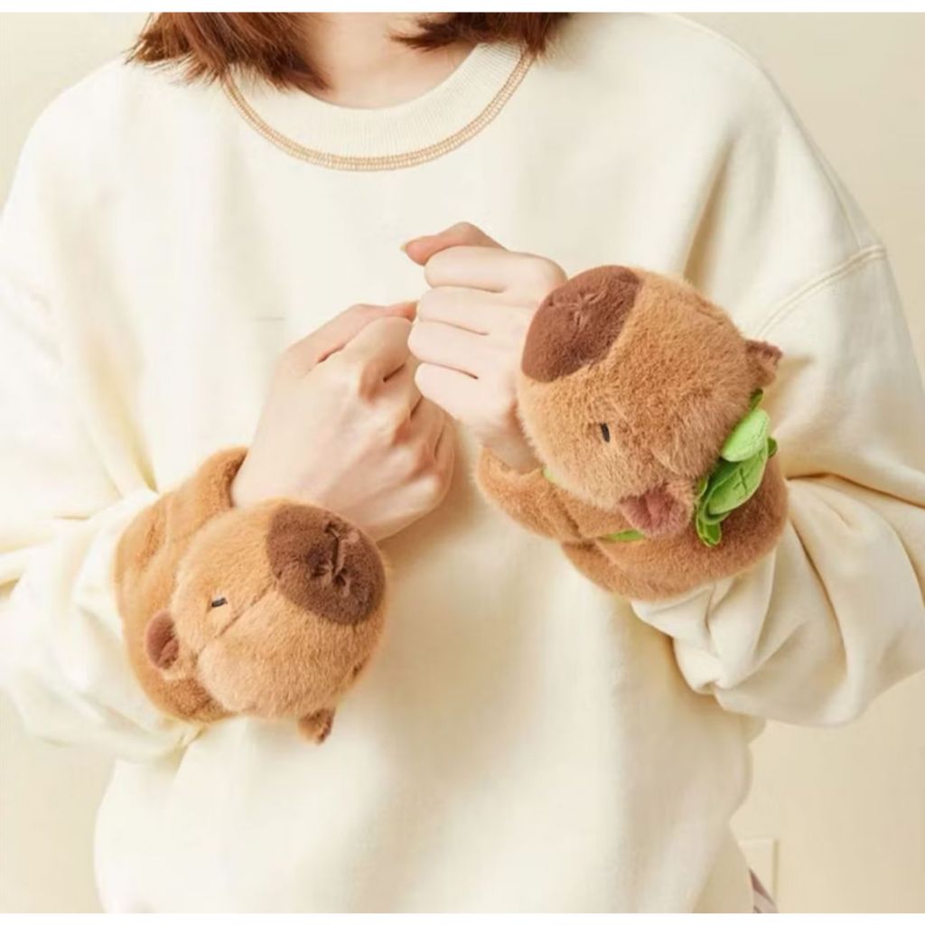 Pulseira Capivara Pelúcia- Capylove