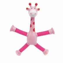 kit 4 girafas estica e gruda com led