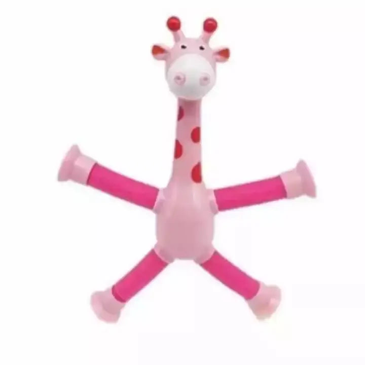 kit 4 girafas estica e gruda com led