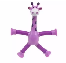 kit 4 girafas estica e gruda com led