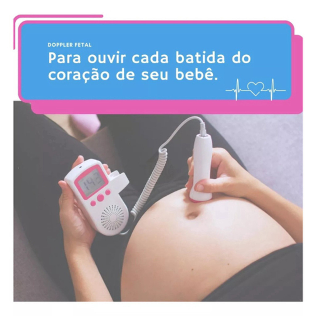 Monitor para ouvir o coração do Bebê